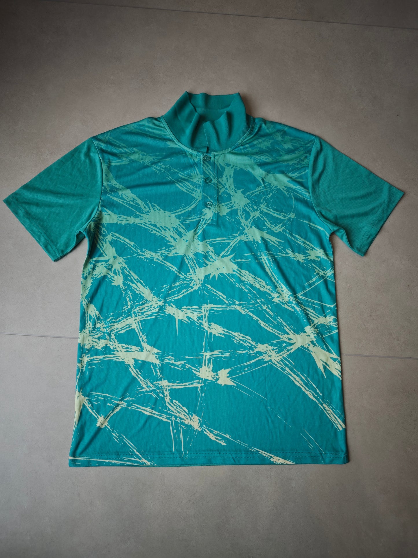 FULL-CUSTOM Sublimation Print Performance Polo Shirt
