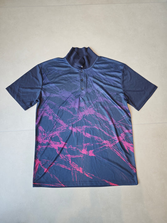 FULL-CUSTOM Sublimation Print Performance Polo Shirt