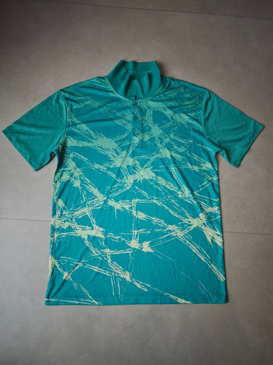 FULL-CUSTOM Sublimation Print Performance Polo Shirt