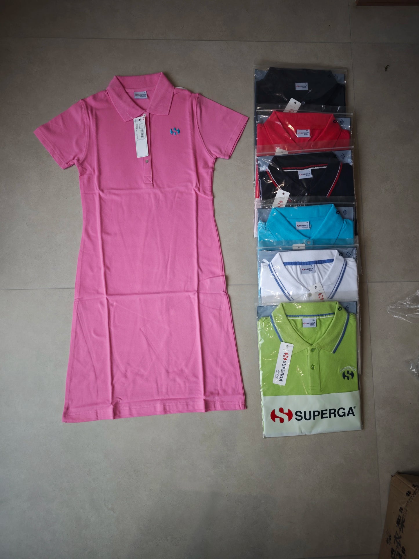 Women's Premium Knit Polo Dress - 100% Breathable Cotton Wholesale