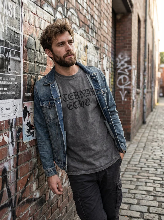 Heavyweight Oversized Graphic Pocket Tee - Premium Cotton Wholesale