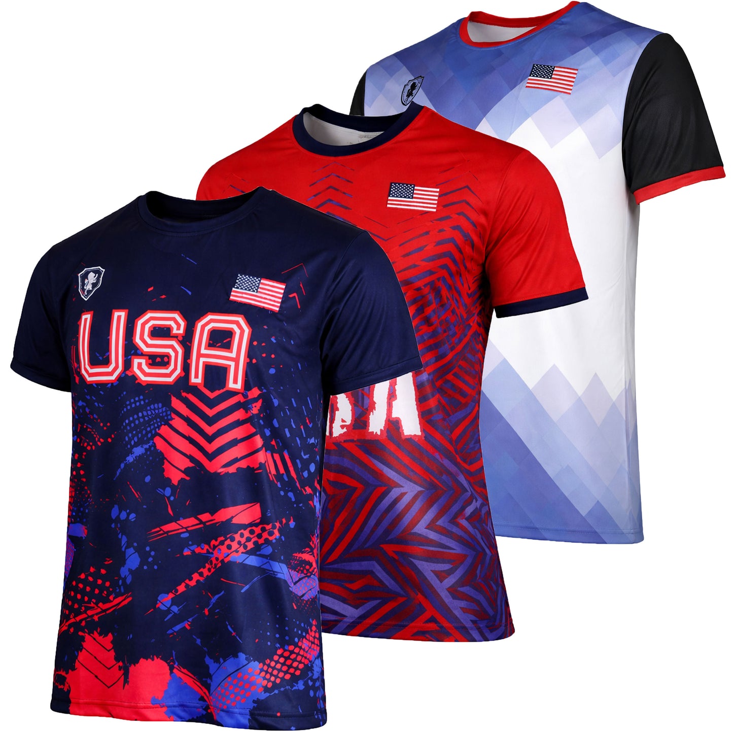 Custom Sublimated Performance Tee | Edge-to-Edge Print Dry-Fit