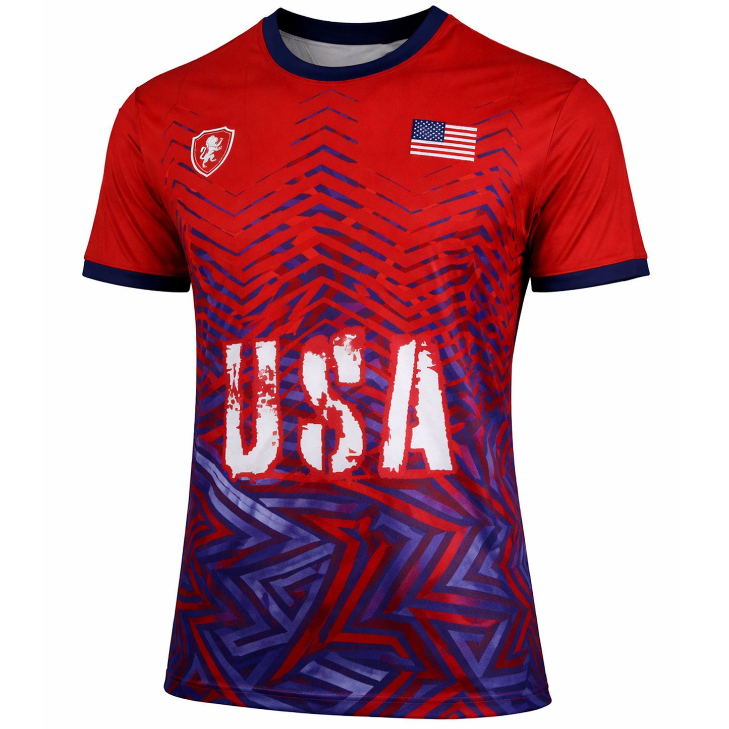 Custom Sublimated Performance Tee | Edge-to-Edge Print Dry-Fit